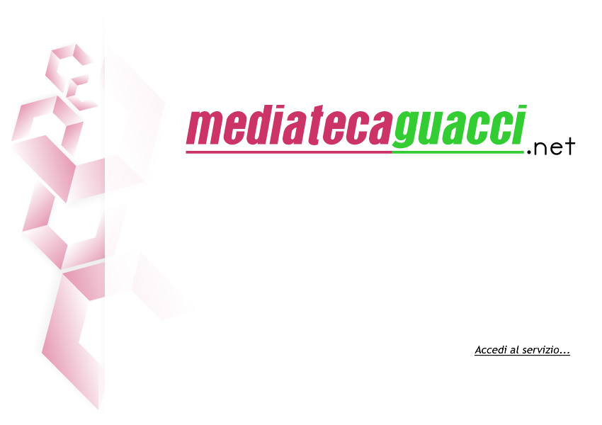 Mediatecaguacci.net - pagina di accesso al servizio